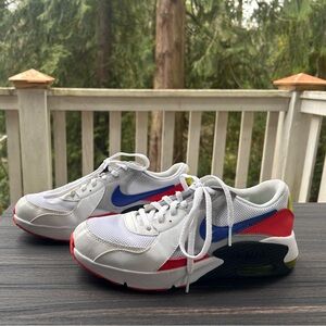 Nike Air White and Red Sneakers